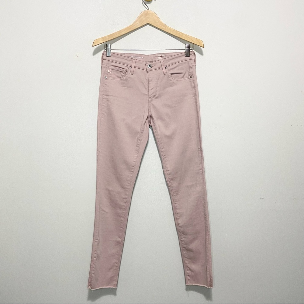 AG Adriano Goldschmied The Legging Ankle Pink Super Skinny Jeans